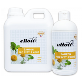 Veterinární bylinný šampon pro světlou srst s heřmánkem Eliott