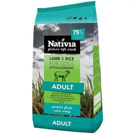 Nativia Adult Lamb & Rice, 3 kg