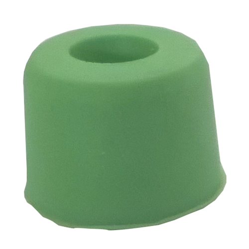 Plastová ucpávka na ozuby - M 12, zelená Ucpávka plastová, M12, zelená