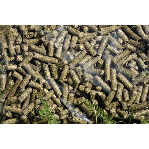 Lisované vojtěškové seno - peletky Liblín, 500 g Lisované vojtěškové seno - pelety