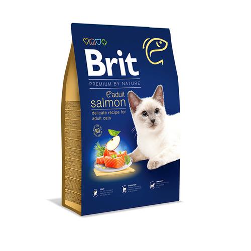 Brit Premium Cat Adult Salmon - 1,5 kg Granule Brit Premium Cat Adult Salmon, 1,5 kg.