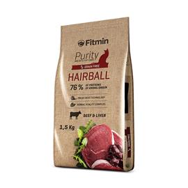Fitmin Purity Hairball Beef & Liver granule pro kočky, 1,5 kg