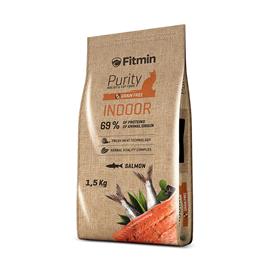 Fitmin Purity Indoor Salmon granule pro kočky, 1,5 kg
