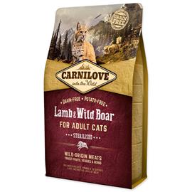 Carnilove Cat Sterilised Lamb & Wild Boar, 2kg