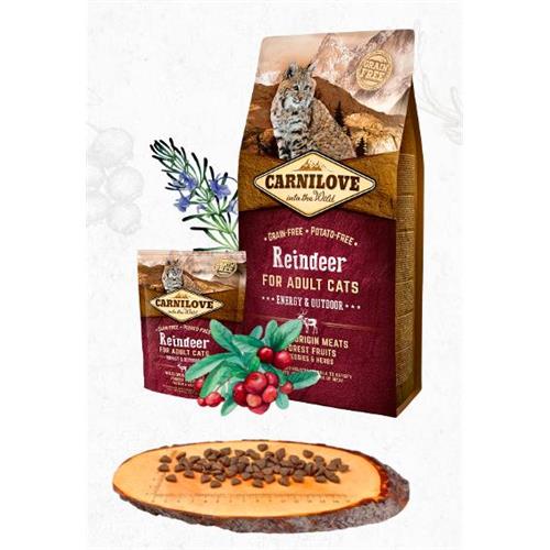 Carnilove Cat Adult Active Reindeer, 2 kg Carnilove Adult Active Reindeer, 2 kg