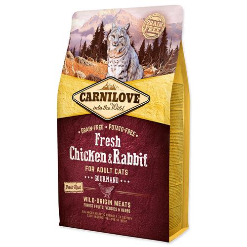 Carnilove Cat Fresh Gourmand Chicken & Rabbit, 2 kg Carnilove Fresh Gourmand Chicken & Rabbit, 2 kg