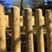 Palisáda dřevěná, impregnovaná, průměr 10 cm - délka 4 m Palisáda dřevěná, impregnovaná