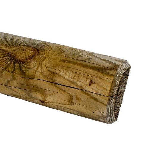 Palisáda dřevěná, impregnovaná - průměr 10 cm, délka 3 m Palisáda dřevěná, impregnovaná