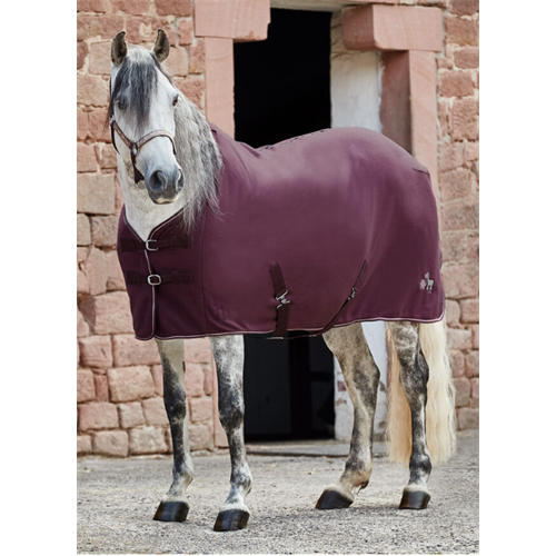 Fleecová deka Horze Monster, Pony - vínová, vel. 105 cm Deka fleecová Horze Monster, vínová, 105 cm