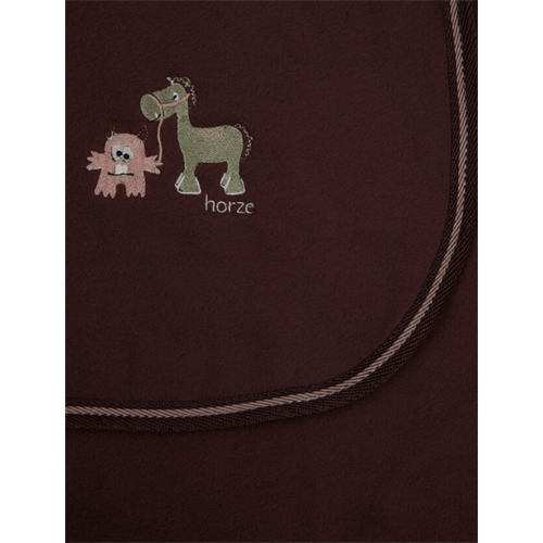 Fleecová deka Horze Monster, Pony - vínová, vel. 75 cm Deka fleecová Horze Monster, vínová, 75 cm