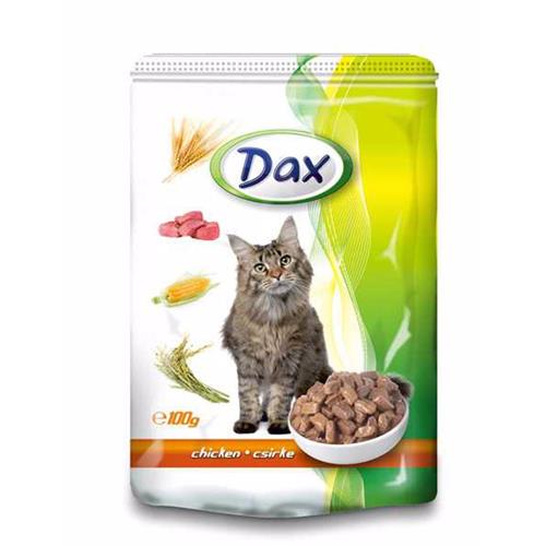 Dax kočka kuřecí v omáčce 100 g Kapsička Dax kočka kuřecí v omáčce 100 g.