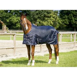 Lehká nepromokavá deka Equitheme, modro-šedá