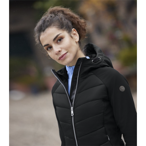 Dámská softshellová bunda Elt Kapstadt, černá - vel. L Bunda dámská softsheel-mix ELT Kapstadt, černá, L