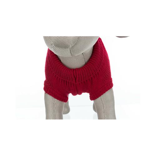Svetr pro psy Trixie Kenton, červený - XS - 30 cm Obleček pro psy svetr Svetr Kenton, červený.