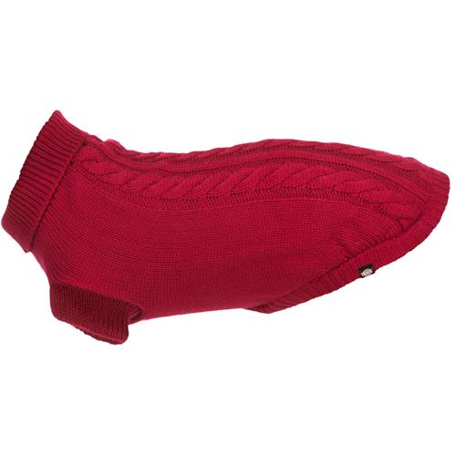 Svetr pro psy Trixie Kenton, červený - XXXS - 24 cm Obleček pro psy svetr Svetr Kenton, červený.