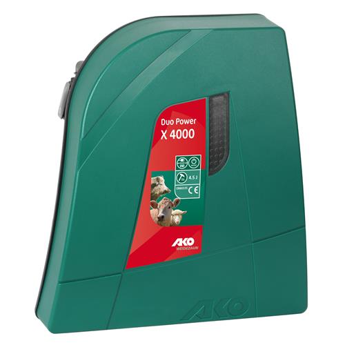 Zdroj pro elektrický ohradník AKO DUO-Power X 4000, kombinovaný, 3 J Zdroj pro elektrický ohradník AKO DUO-Power X 4000, kombinovaný, 3 J