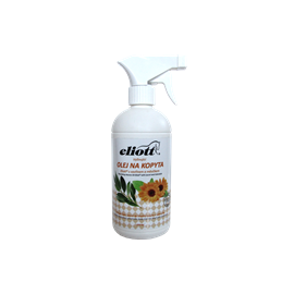 Vyživující olej na kopyta Eliott s vavřínem a měsíčkem, 500 ml