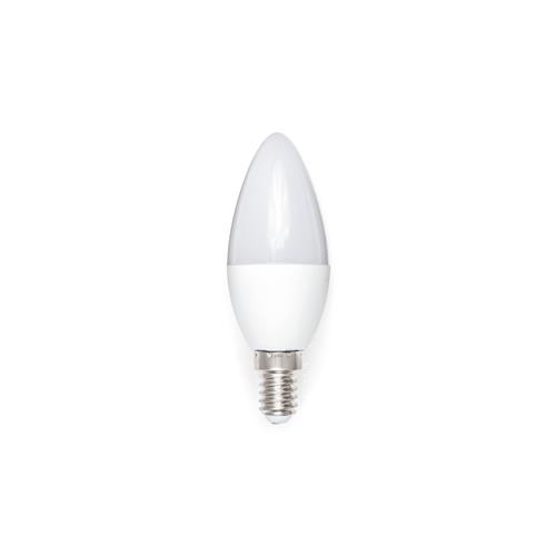 LED žárovka C37, E14, 6W, 530 lm, studená bílá LED žárovka C37, E14, 6W, 530 lm, studená bílá