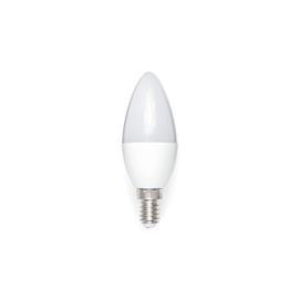 LED žárovka C37, E14, 6W, 530 lm, studená bílá