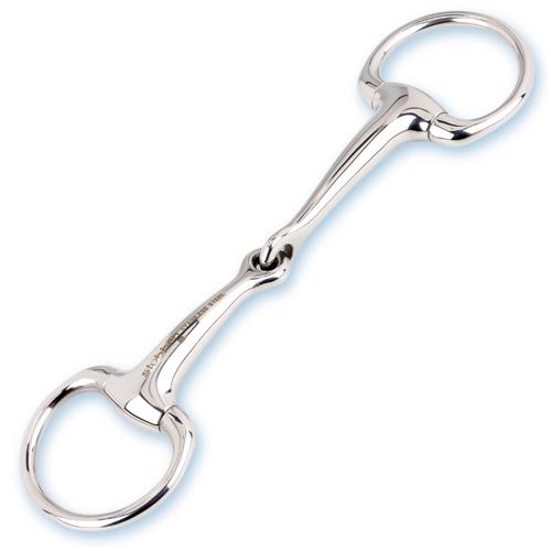 Udidlo oliva Stubben, nerez, 1x lomené - vel. 12,5 cm Udidlo oliva Stubben, vel. 12,5 cm