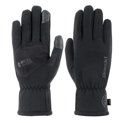 Zimní rukavice Roeckl Widnes, černé - černé, vel. 8 Rukavice zimní Roeckl Widnes, černé, 8