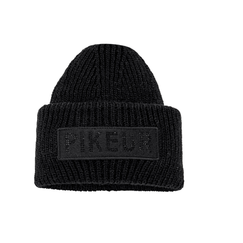 Pletená zimní čepice Pikeur 2022 - černá Čepice Pikeur 2022, černá