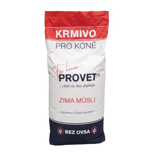 Müsli Provet zima, bezovsové, 20 kg Müsli Provet zima, 20 kg, bezobilné