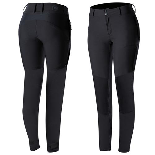 Dámské pracovní kalhoty Horze Camarillo, černé - vel. 38 Kalhoty dámské Horze Camarillo, černé
