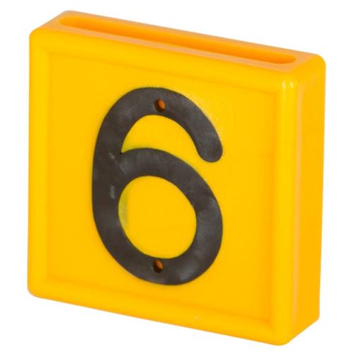 Číslo na opasek, výška znaku 32 mm - číslice 0-9 - 6,9 Číslo na opasek, výška znaku 32 mm - číslice 6-9
