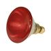 Žárovka vyhřívací úsporná infražárovka PAR38, červená - 175 W Žárovka vyhřívací úsporná infražárovka PAR38, červená, 175 W
