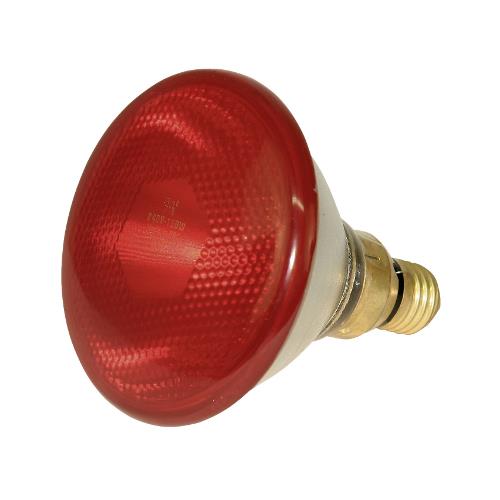 Žárovka vyhřívací úsporná infražárovka PAR38, červená - 100 W Žárovka vyhřívací úsporná infražárovka PAR38, červená, 100 W