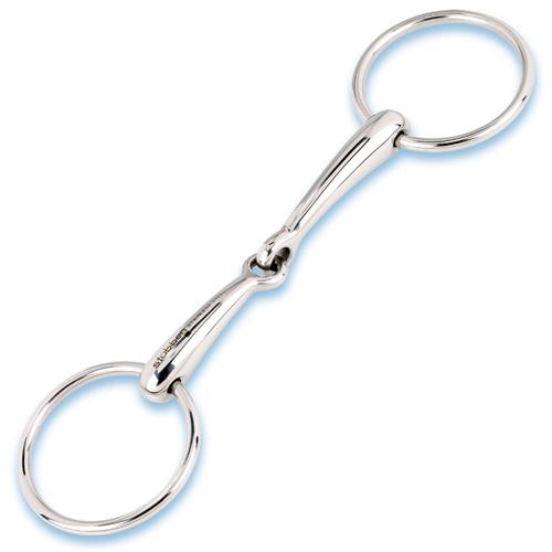 Udidlo stihlo Stubben, nerez, 1 x lomené - vel. 12,5 cm Udidlo stihlo Stubben, vel. 11,5 cm
