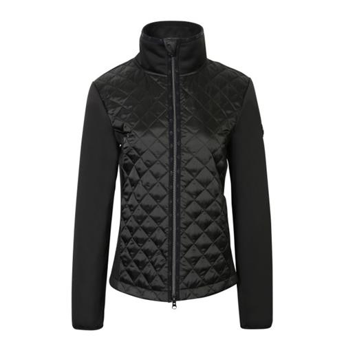 Dámská bunda Covalliero 2021, mix softsheel, černá - vel. XL Bunda Covalliero 2021, mix softshell, černá, vel. XL
