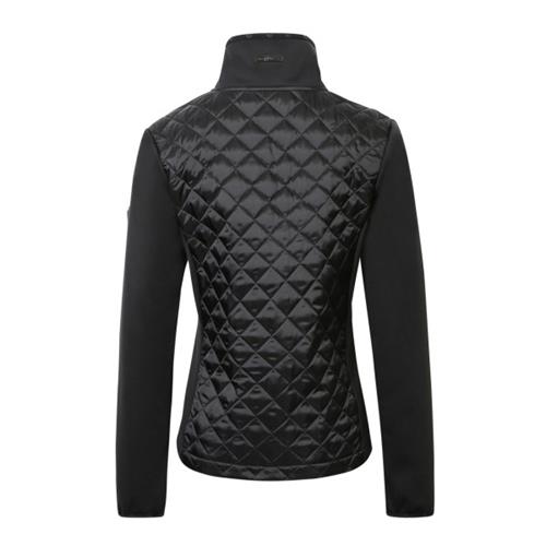 Dámská bunda Covalliero 2021, mix softsheel, černá - vel. XL Bunda Covalliero 2021, mix softshell, černá, vel. XL