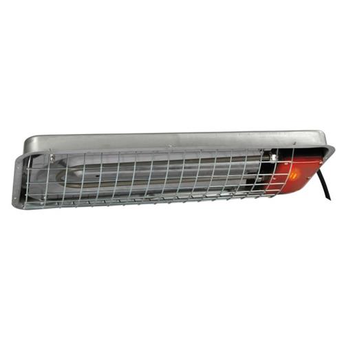 Tepelný zářič IPX7 150 W s červeným světlem Zářič tepelný IPX7 150 W s červeným světlem.