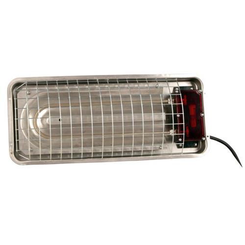 Tepelný zářič IPX7 150 W s červeným světlem Zářič tepelný IPX7 150 W s červeným světlem.
