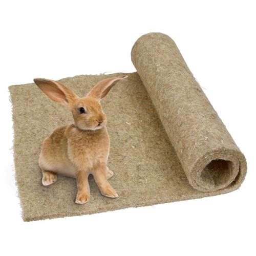 Přírodní podložka do klece pro králíky - 40×25×1 cm Podložka do klece pro králíky.