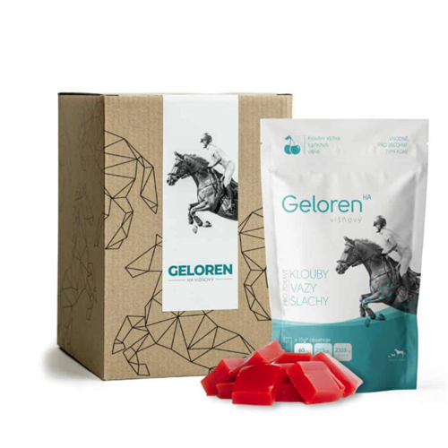 Geloren Horse - kloubní výživa pro koně, 90 tbl - višeň Geloren Horse - kloubní výživa pro koně - višeň, 90 tbl