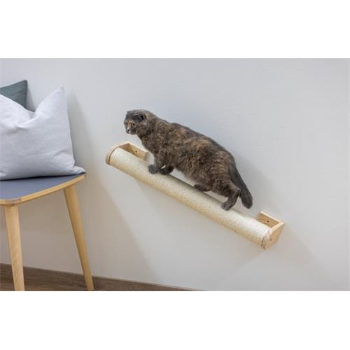 Sisalový sloupek škrabadlo pro kočky na zeď Kerbl, 77 cm Škrabadlo pro kočky sisal sloupek, 77 cm.