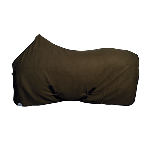 Odpocovací deka Harrys Horse, zelená khaki - 145 cm Deka odpoc. HH, fleece, khaki, vel. 145 cm