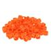 Zámkové rozlišovací kroužky na slepice 16 mm - oranžová Kroužky zámkové plast 16 mm, oranžová.