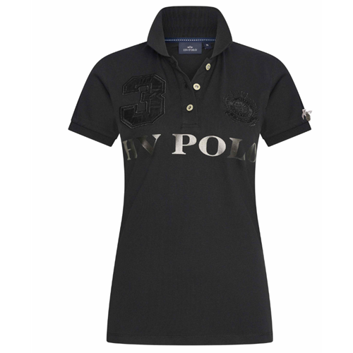 Dámské triko HV Polo Favouritas, černé - vel. XS Triko dámské HV Polo Favouritas, čer.metallic, XS
