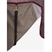 Letní deka s krkem Horze Kenya, šedo-vínová - vel. 155 cm Deka letní Horze Kenya s krkem, šedo-vínová, 155cm