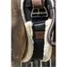 Westernový podbřišník Soft, kožený s beránkem - 60 cm Podbřišník western Soft, kožený s beránkem, 60 cm