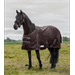 Nepromokavá deka Elt Economic s fleecem, hnědá kaštanová - 125 cm Deka neprom. ELT Economic, fleece, hnědá, 125 cm