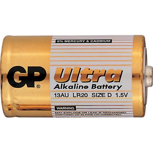 Baterie GP Ultra Alkaline D/LR20, 2ks Baterie GP Ultra Alkaline D, 2ks