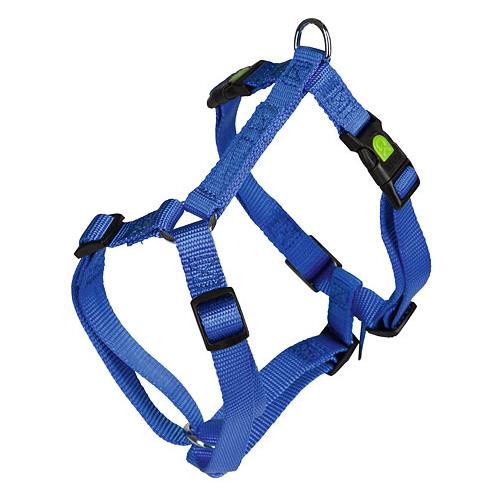 Postroj na psa, modrý - 40 - 57 cm Postroj pro psy, nylon, modrý, 40-57 cm