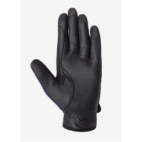 Zimní rukavice Horze Tula, modro-černé - vel. 7 Rukavice Horze Tula, černé, 7