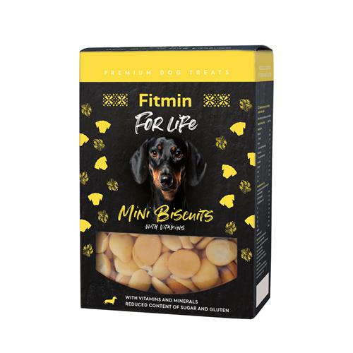 Fitmin For Life Mini piškoty, 180 g Pamlsek pro psy Fitmin Mini piškoty, 180 g.