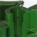 Napáječka misková Kerbl K50 plastová, zelená, mosazný ventil Napáječka misková Kerbl K50 plastová, zelená, mosazný ventil
